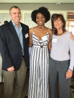 Daffodyle and us At “the point foundation” event on Miami Beach. This student was a GSA star in Broward County public schools and we worked with her in the past.She received the point foundation scholarship awa.jpg