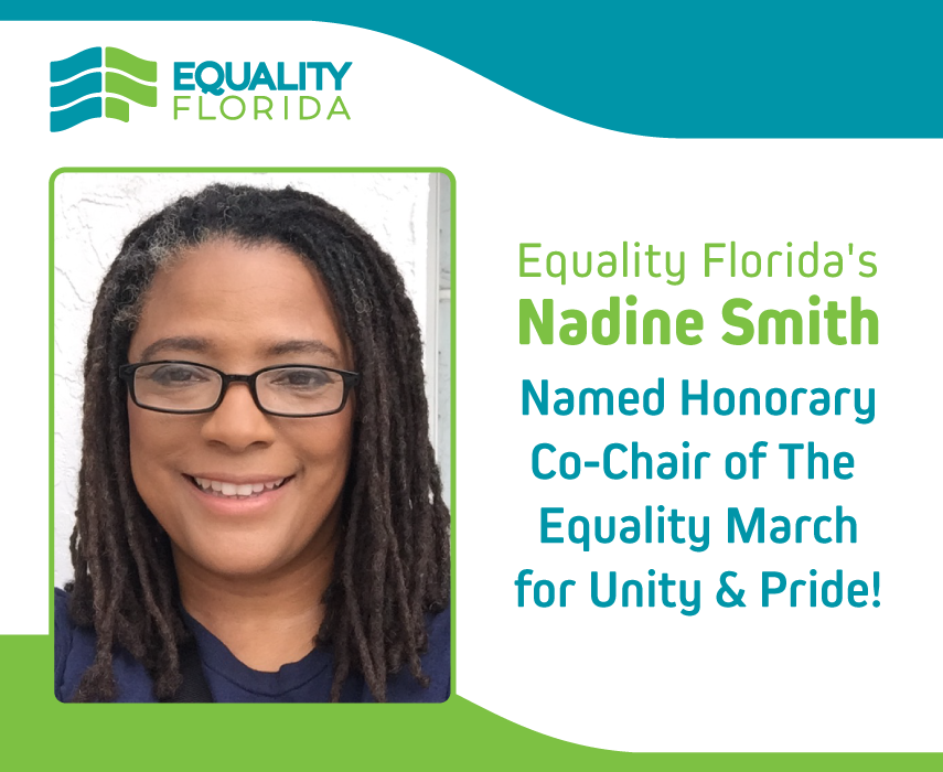 Nadine Smith Named Honorary Co-Chair of National Equality March for ...