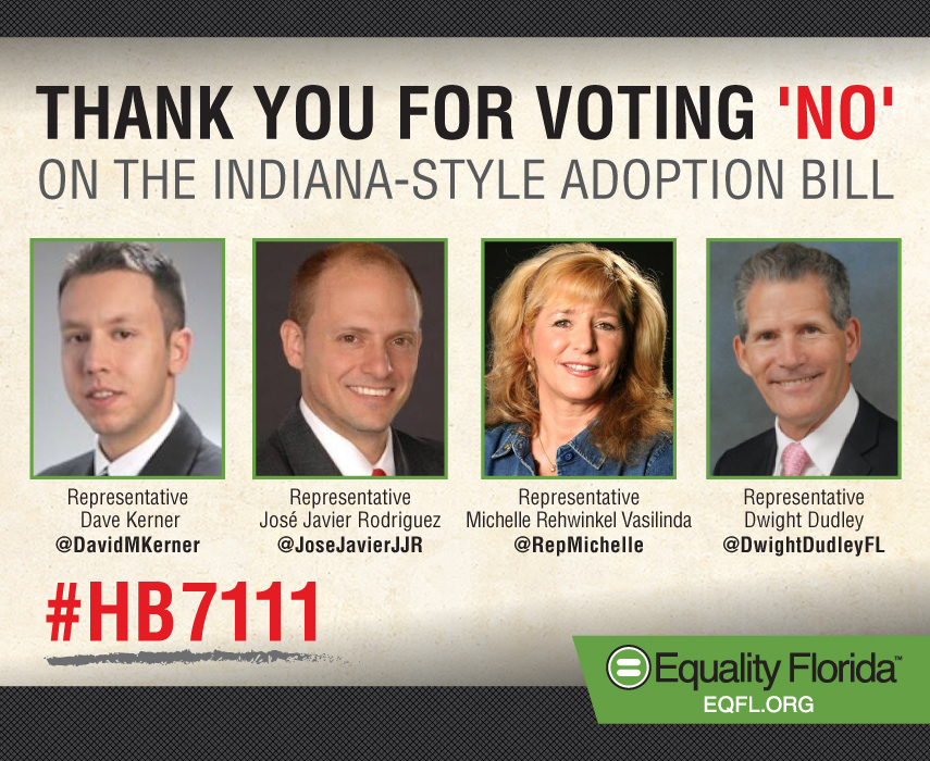 Thank You Note To FL Legislators Who Took A Stand Against